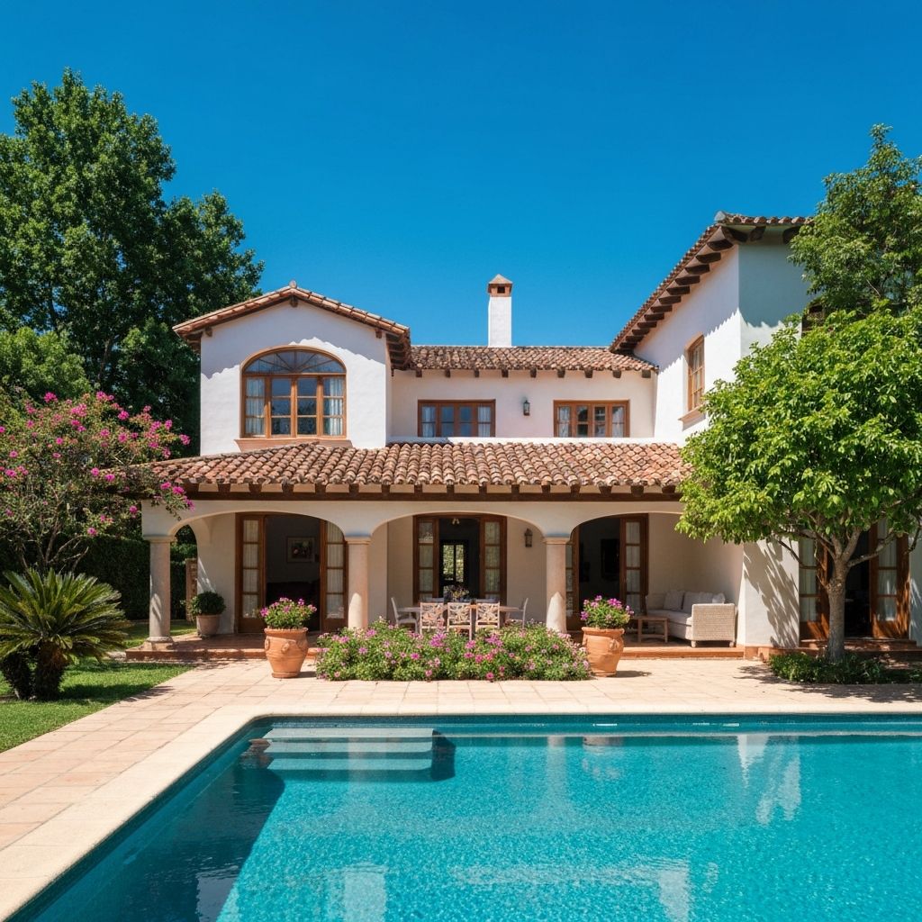Residencia estilo mediterráneo
